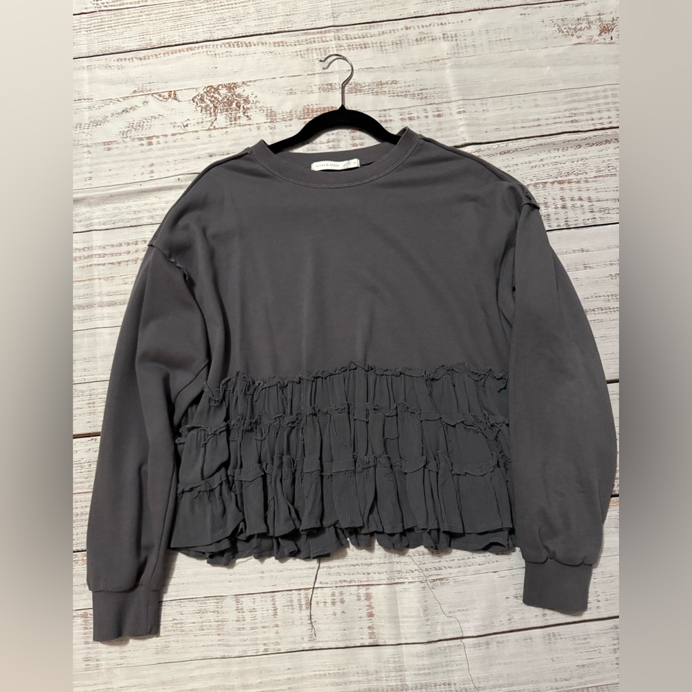 Altar'd State Charcoal Pullover